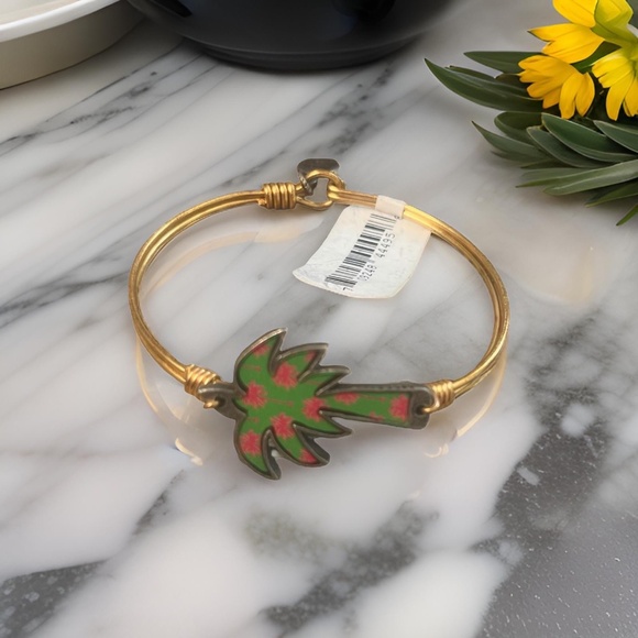 NWT - Luca + Danni - hand made stackable bracelet - Palm Tree - Picture 12 of 13